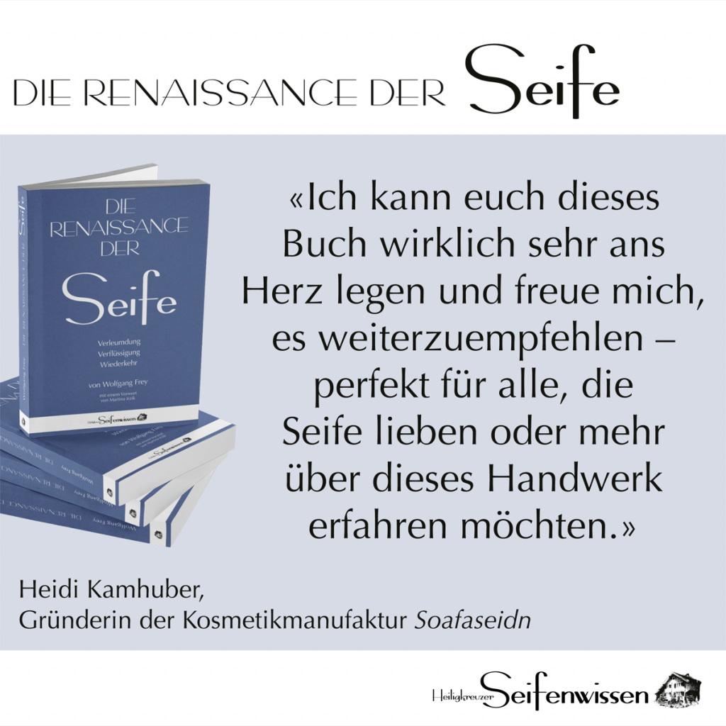 Die Kosmetikmanufaktur Soafaseidn zum Buch «Die Renaissance der Seife»
