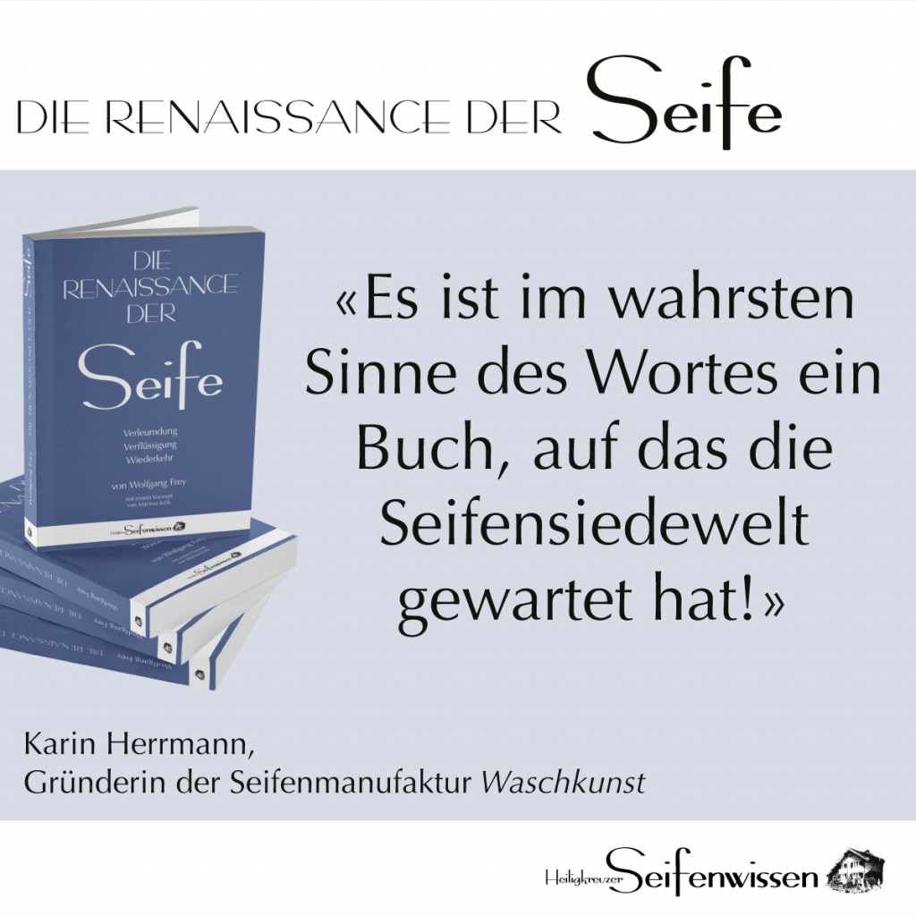 Die Seifenmanufaktur Waschkunst zum Buch «Die Renaissance der Seife»